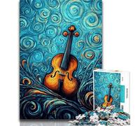 Puzzle 1000 pièces pour Adolescents et Adultes, Guitare Magique, Un Jeu Stimulant, idéal comme Cadeau pour Toute la Famille (38x26cm)