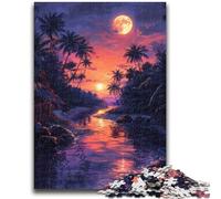 Puzzle 1000 pièces pour Adolescents et Adultes Hibou Jouet éducatif Anti-Stress Interaction Parent-Enfant pour et 14 Ans 38x26cm