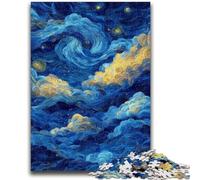 Puzzle 1000 pièces pour Adolescents et Adultes, Jeu de réflexion sur Le Ciel étoilé, décoration Murale, Cadeaux d'anniversaire et de Noël Uniques, 50x75cm