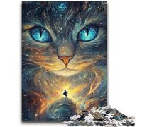 Puzzle 1000 pièces pour Adolescents et Adultes, Jeu de réflexion sur Le thème des Chats animés, Jeu éducatif pour Anniversaire et Noël, pour Les Enfants de 14 Ans et Plus, 26x38cm
