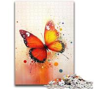 Puzzle 1000 pièces pour Adolescents et Adultes Jeu éducatif Familial sur Le thème des Papillons, idéal comme Cadeau pour Toute la Famille 14 Ans et Plus 26x38cm