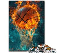 Puzzle 1000 pièces pour Adolescents et Adultes, Jeux de Basket-Ball, Jeux intellectuels, Cadeaux d'anniversaire, Noël, 26x38cm