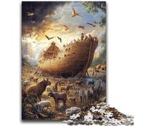 Puzzle 1000 pièces pour Adolescents et Adultes, Jouets Arche de Noé, Jeux éducatifs, Anti-Stress, décoration d'intérieur Unique et Cadeaux 26x38cm