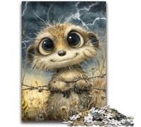 Puzzle 1000 pièces pour Adolescents et Adultes, Jouets éducatifs Yak Art, Anti-Stress, décoration d'intérieur Unique et Cadeaux 26x38cm