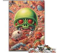 Puzzle 1000 pièces pour Adolescents et Adultes Ménagerie martienne, Jeu éducatif et Stimulant pour améliorer la mémoire (à partir de 14 Ans) (Taille 50x75cm)