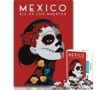 Puzzle 1000 pièces pour Adolescents et Adultes, Mexique, Jouets éducatifs, Jeux Anti-Stress, Superbes Cadeaux et Jouets (38x26cm)