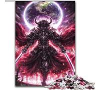 Puzzle 1000 pièces pour Adolescents et Adultes Mystérieux Dieu de la Mort, Jeu Familial Anti-Stress, défi Difficile, renforce l'amour Entre Couples 38x26cm