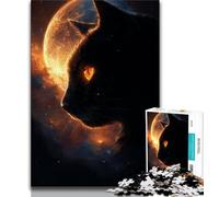Puzzle 1000 pièces pour Adolescents et Adultes, Nébuleuse du Chat Noir, Jouets éducatifs, Jeux Anti-Stress, Superbes Cadeaux et Jouets 38x26cm
