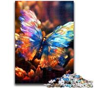 Puzzle 1000 pièces pour Adolescents et Adultes Papillon coloré pour Les 14 Ans et Plus Cadeaux intéressants pour la réduction du Stress pour Les Amis et la Famille 50x75cm