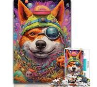 Puzzle 1000 pièces pour Adolescents et Adultes Puzzles Adultes Corgi Mutant, Parfaits pour Les soirées Jeux, Jouet coloré pour la Maison (Taille 75x50cm)