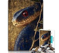Puzzle 1000 pièces pour Adolescents et Adultes Puzzles fantastiques pour Adultes Serpents Apprentissage éducatif idéal comme Cadeau pour Toute la Famille 75x50cm