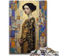 Puzzle 1000 pièces pour Adolescents et Adultes Une Belle Fille à partir de 14 Ans Jeu de Quiz Amusant à la Maison, Cadeau d'anniversaire, Cadeau de Voyage, 26x38cm
