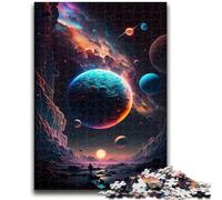 Puzzle 1000 pièces pour Adolescents et Adultes Univers étrange Jeu Stimulant et éducatif en Famille pour Anniversaire et Noël 50x75cm