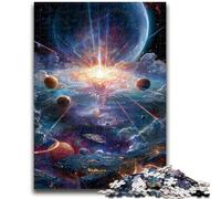Puzzle 1000 pièces pour Adolescents et Adultes, Voie lactée, Univers, Galaxie, Puzzle 1000 pièces, Jeu Familial Anti-Stress, défi Difficile, adapté aux Couples (50x75cm)