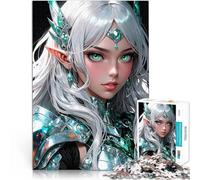Puzzle 1000 pièces pour Adolescents Evie - Éclaireuse elfique Compétition de Vitesse Manuelle Cadeau Amusant 75x50cm