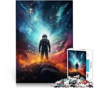 Puzzle 1000 pièces pour Adolescents Explorateur Spatial Galaxy Jeux éducatifs Décoration d'intérieur Œuvre d'art 38x26cm