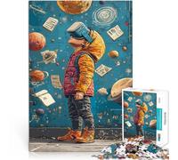 Puzzle 1000 pièces pour Adolescents Exploration Spatiale en réalité virtuelle Casse-tête pour Décoration Parfaite 52x38cm