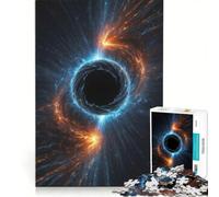 Puzzle 1000 pièces pour Adolescents Explosion de singularité Cosmique, Jeu Impossible, défi Difficile, Cadeau pour Les Amis et la Famille 50x75cm