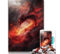 Puzzle 1000 pièces pour Adolescents Fantasy Dragon 1000 pièces pour Adolescents, idéal comme Cadeau pour Toute la Famille Convient aux Enfants de 14 Ans et Plus (Taille 38x26cm)