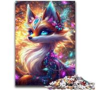 Puzzle 1000 pièces pour Adolescents Fantasy Fox pour Les 14 Ans et Plus Jouet éducatif intellectuel décompressant Excellent Cadeau 50x75cm