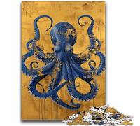Puzzle 1000 pièces pour Adolescents Fantasy Octopus, Jeux éducatifs, décoration d'intérieur, Cadeau d'anniversaire, Art Mural (75x50cm)