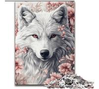 Puzzle 1000 pièces pour Adolescents Fantasy Wolf, pour Les 14 Ans et Plus Un Jeu Stimulant à Offrir à Toute la Famille et aux Amis (Taille 26x38cm)