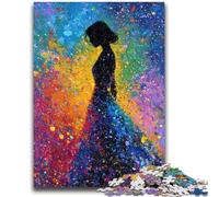 Puzzle 1000 pièces pour Adolescents, Femmes africaines, Puzzles pour Adultes, défi d'intelligence cérébrale, Jouets addictifs pour la décoration de la Maison (26x38cm)