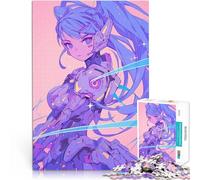 Puzzle 1000 pièces pour Adolescents Fille d'anime esthétique Entraînez Votre Cerveau et Vos Mains Jeu de défi Unique 75x50cm