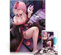 Puzzle 1000 pièces pour Adolescents Fille d'anime Shinobi Compétition de Vitesse Manuelle Collection d'artistes, Beaux-Arts 75x50cm