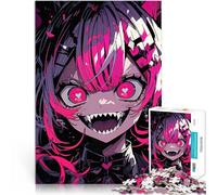 Puzzle 1000 pièces pour Adolescents Fille Monstre d'Anime Séjour Anti-Stress pour Tuer Le Temps Décoration Parfaite 38x26cm