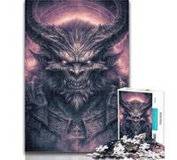 Puzzle 1000 pièces pour Adolescents, Films d'horreur, Cadeaux pour Adolescents, Jeu Stimulant et Jeu en Famille, Cadeaux du Père Noël Secret 26x38cm