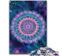 Puzzle 1000 pièces pour Adolescents, Fleur de mandragore psychédélique, Jeu Stimulant et éducatif en Famille pour Anniversaire et Noël 26x38cm