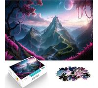Puzzle 1000 pièces pour Adolescents Fleurs de Cerisier Japonais Jouets éducatifs d'apprentissage Super Cadeau 52x38cm
