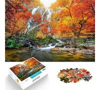 Puzzle 1000 pièces pour Adolescents Forêt d'automne en Thaïlande Jeux éducatifs Jouets DIY Décoration d'intérieur 50x70cm