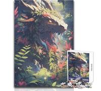 Puzzle 1000 pièces pour Adolescents, Forêt Vivante, idéal pour des soirées détente Assemblage précis, découpe de précision Dimensions:50x75cm