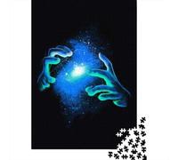 Puzzle 1000 Pièces Pour Adolescents Galactic Energy Hands Puzzle Pour Adolescents - Niveau De Difficulté Élevé - Activités Amusantes À La Maison - Jouet Addictif Pour Développer La Patience 52x38cm/10