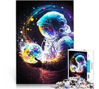 Puzzle 1000 pièces pour Adolescents Galaxie Spatiale Jouets de Jeu pour Cadeau Familial Renforcer l'amour Entre Les Couples 75x50cm