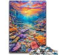 Puzzle 1000 pièces pour Adolescents, Galets colorés, Jeu intellectuel pour la décoration de la Maison, à partir de 14 Ans, 50x75cm