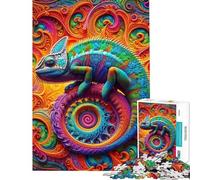 Puzzle 1000 pièces pour Adolescents Gardien de lumière Fractal Un Puzzle idéal pour Les Adolescents pour améliorer Leur mémoire et Leur liste de souhaits avec Le Père Noël Un Parfait pour Les Gamers