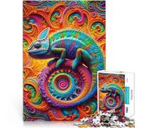 Puzzle 1000 pièces pour Adolescents Gardien Fractal de la lumière Analyse et logique est idéal comme Cadeau pour Toute la Famille 38x26cm