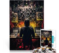 Puzzle 1000 pièces pour Adolescents génie Musical Jouets de Divertissement Familial Activités Amusantes à la Maison, Cadeaux d'anniversaire, Cadeaux de Voyage, 38x26cm