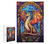 Puzzle 1000 pièces pour adolescents Gold Textra Dragon Puzzle Jeux familiaux Assemblage de motifs Anniversaire et Noël 1000 pièces