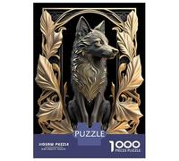 Puzzle 1000 Pièces pour Adolescents Golden Dog The Good Boy Puzzles pour Adultes, Jeu De Réflexion, Assemblage De Motifs, Cadeaux d'anniversaire Et Cadeaux Uniques 70x50cm/1000pcs