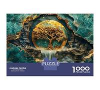 Puzzle 1000 Pièces pour Adolescents Golden Tree in Goa Granite Puzzles pour Adolescents, Casse-tête, Jeu D'assemblage De Motifs, Cadeau d'anniversaire Unique 38x26cm/1000pcs