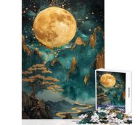 Puzzle 1000 pièces pour Adolescents Golden Valley Jeu Relaxant Cadeau d'anniversaire Analyse et logique (50x75cm)