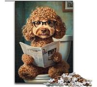 Puzzle 1000 pièces pour Adolescents Goldendoodle Mignon, pour Les 14 Ans et Plus Un Jeu Stimulant à Offrir à Toute la Famille et aux Amis (Taille 50x75cm)