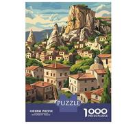 Puzzle 1000 Pièces pour Adolescents Goreme National Park, Turkey Illustration Puzzles pour Adolescents - Jeux Relaxants - Anti-Stress - Cadeaux Anti-Stress 70x50cm/1000pcs