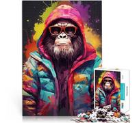 Puzzle 1000 pièces pour Adolescents Graffiti Style Urbain Jouets de Divertissement Familial Décoration d'intérieur 75x50cm