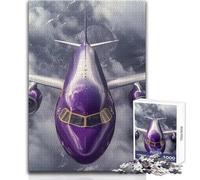 Puzzle 1000 pièces pour Adolescents Grand Oiseau dans Le Ciel - Activité de Loisirs relaxante et Douce - Découpe Fine et Lisse - Dimensions:50x75cm