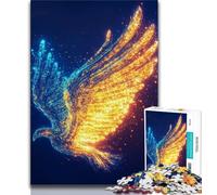 Puzzle 1000 pièces pour Adolescents, Grille dorée, défi d'intelligence cérébrale, Jouets addictifs, Cadeau d'anniversaire, décoration Murale 38x26cm
